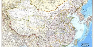 Карта Республики Китай