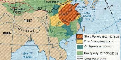 Древний Китай география